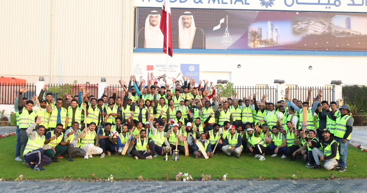 Wood & Metal Gets Active! Celebrating National Sports Day in Qatar-1