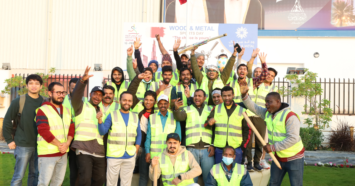 Wood & Metal Gets Active! Celebrating National Sports Day in Qatar-6