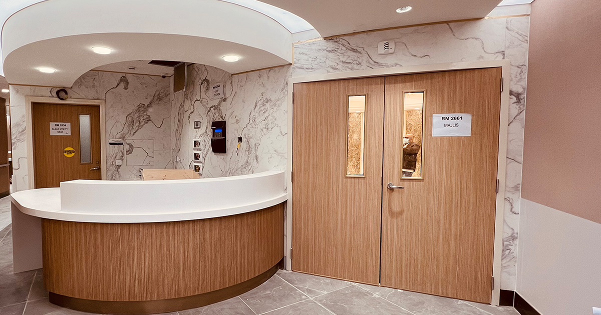 Aman Hospital Interior Fitout & Doors-18