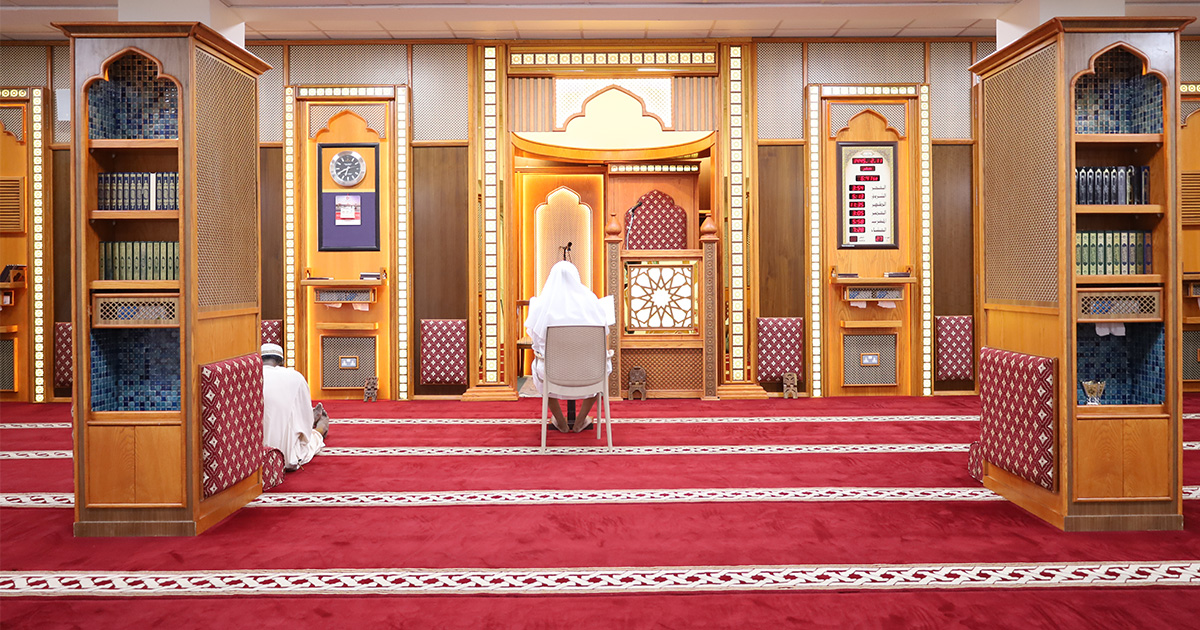 Ezdan Masjid Decorative Woodwork (2)