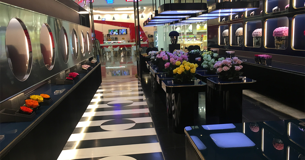 Only Roses Doha Festival City Interior Work & Kiosk (4)