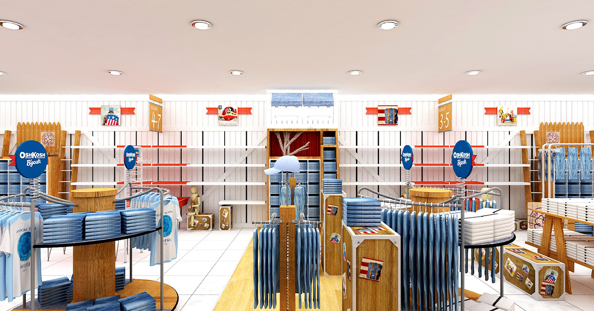 Oshkosh Doha Interior Work & Kiosk (3)