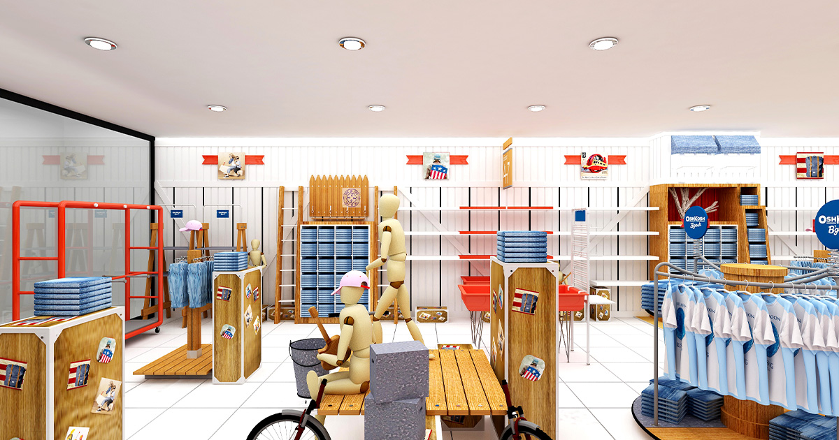 Oshkosh Doha Interior Work & Kiosk (4)