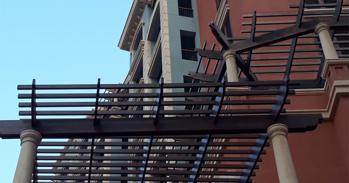 Pearl Qatar Wooden Pergola (5)