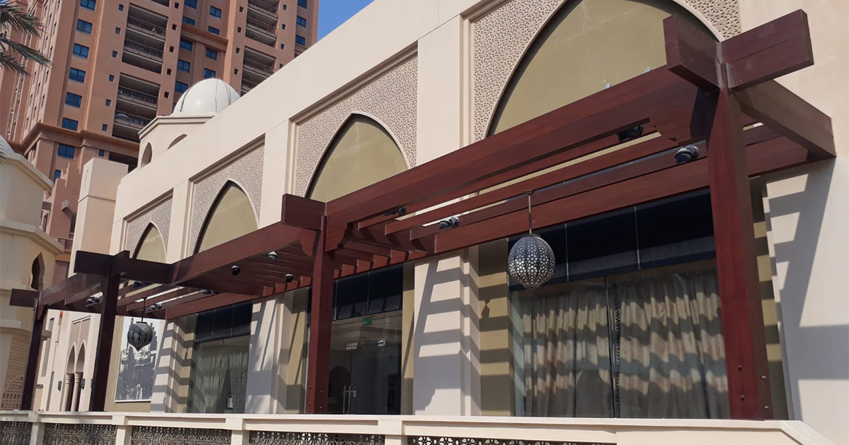 Pearl Qatar Wooden Pergola (6)