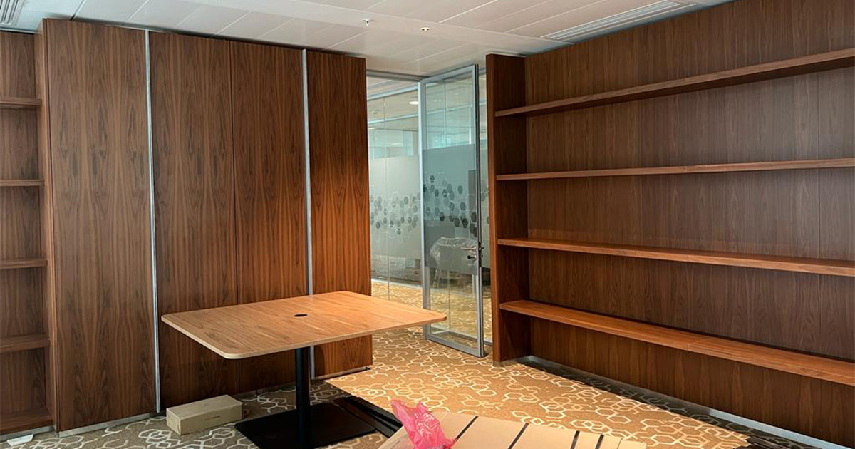 Qatar Energy Raised Floor and Joinery (8)